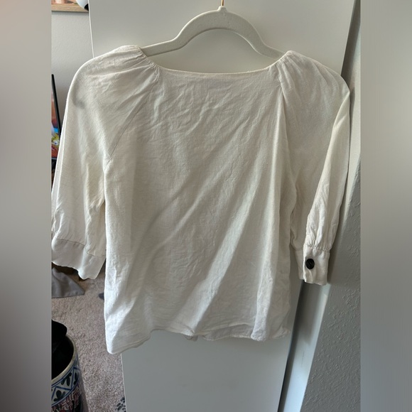 Zara Linen Blouse - Picture 5 of 5